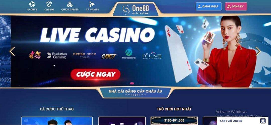One88 - Nhà cái trực tuyến đẳng cấp châu Âu
