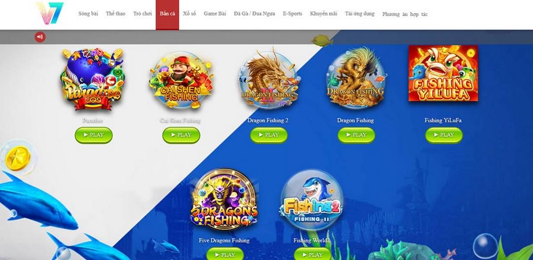 Game cược tốt nhất về chất lượng và mới lạ nhất chỉ có tại nhà cái V7