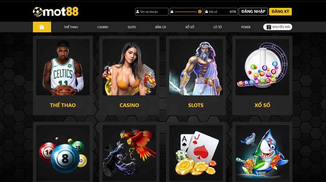 Nhà cái Mot88 là nơi các game thủ đặt trọn niềm tin