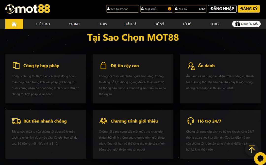 Thực hư Mot88 lừa đảo và giải đáp