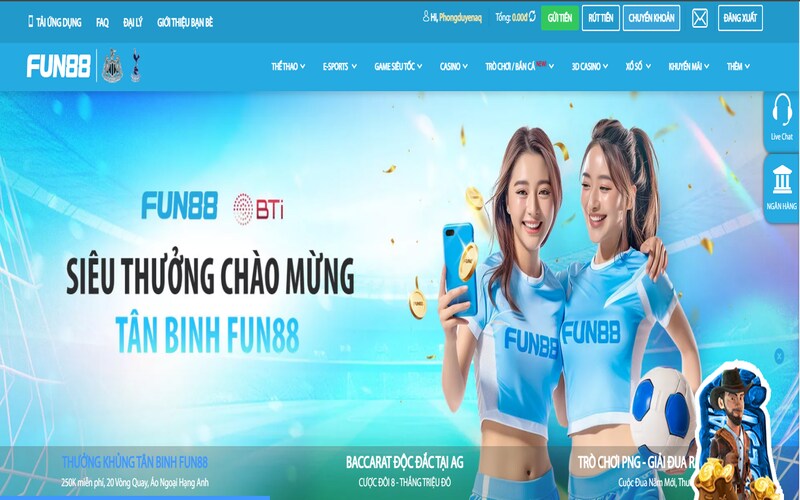 Trang chủ nhà cái FUN88
