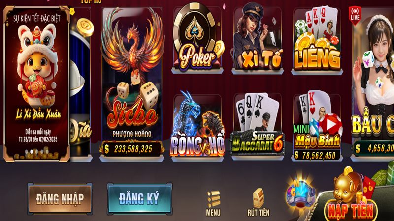 Để bắt đầu, bet thủ cần truy cập trang chủ của B52 Club