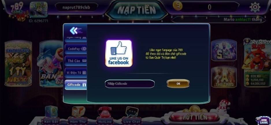 Gitfcode 789Club