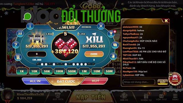 Tài Xỉu Đổi Thưởng