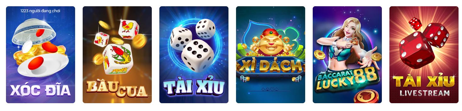 Đa dạng trò chơi tại One88