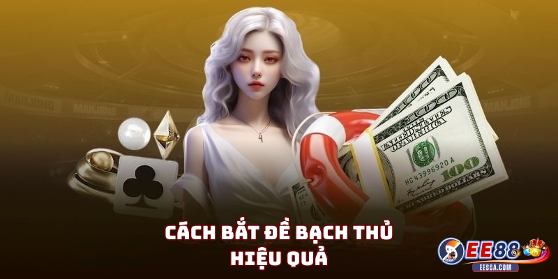 Cách bắt đề bạch thủ hiệu quả cho anh em bet thủ