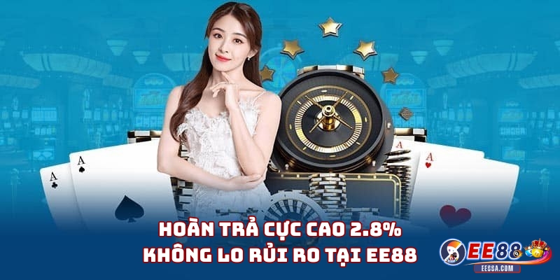 Hoàn Trả Cực Cao 2.8% – Không Lo Rủi Ro Tại EE88