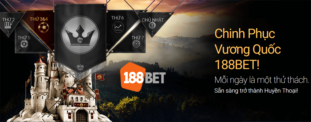 Nhà cái cá cược trực tuyến 188bet