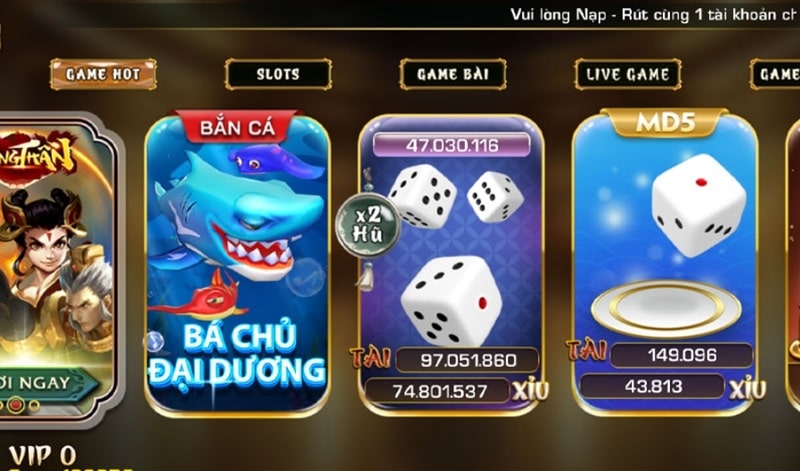 Kho game đổi thưởng tại iWin cực kỳ đa dạng, hấp dẫn