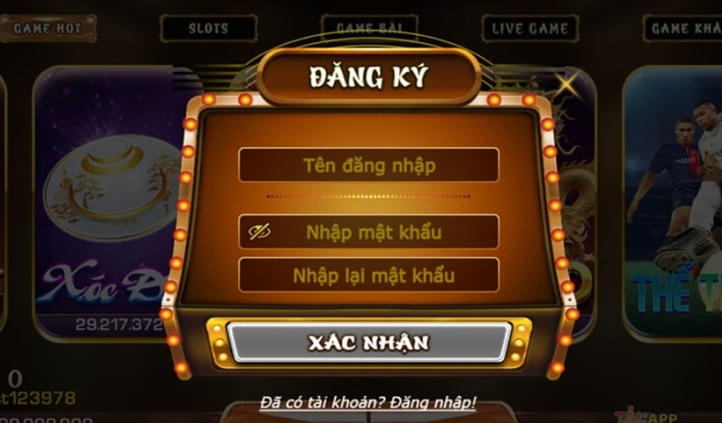 Hướng dẫn đăng ký tài khoản iWin