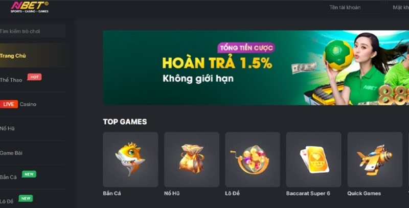 Giới thiệu về trang cá cược uy tín Nbet