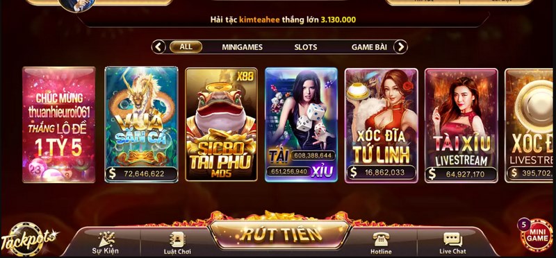 Giao dịch nạp rút tiền được thực hiện nhanh chóng chỉ với vài phút