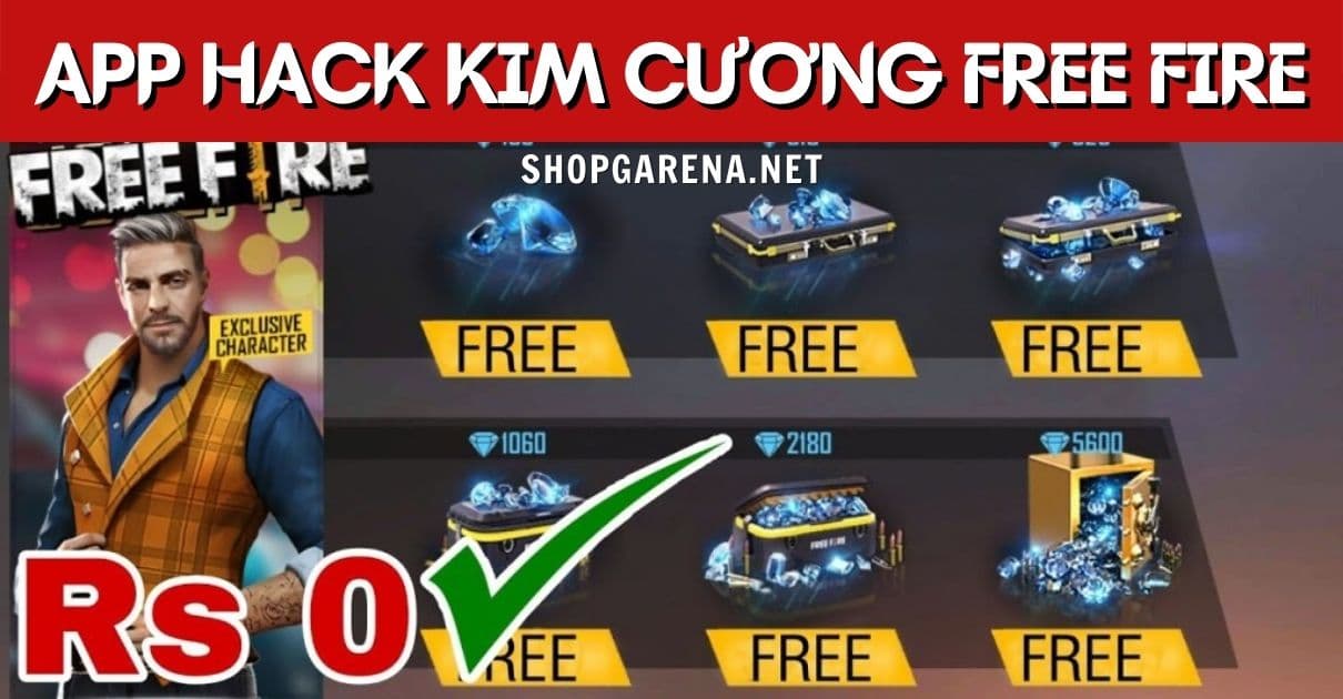 App Hack Kim Cuong Free Fire