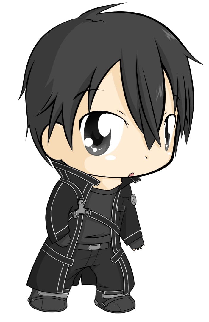 Ảnh Allain Kirito chibi dễ thương