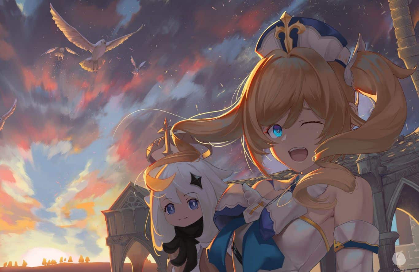 Hình đại diện Genshin Impact chibi