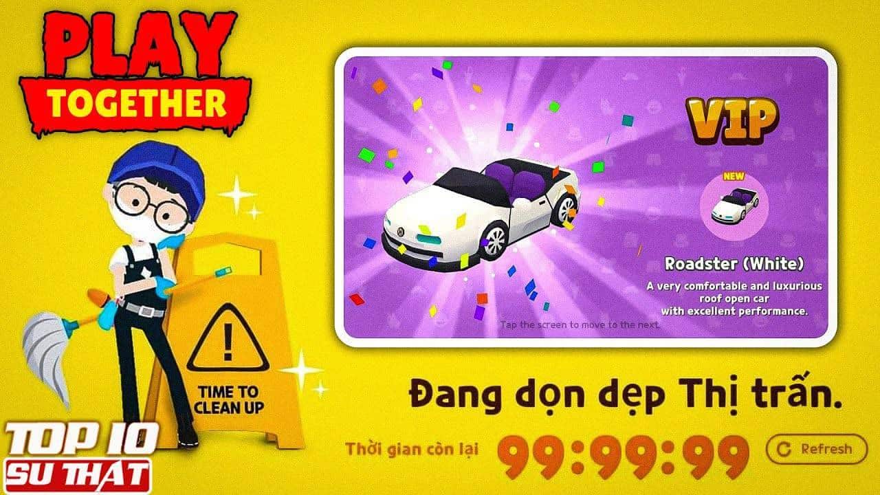 Hình game Play Together bảo trì mới nhất