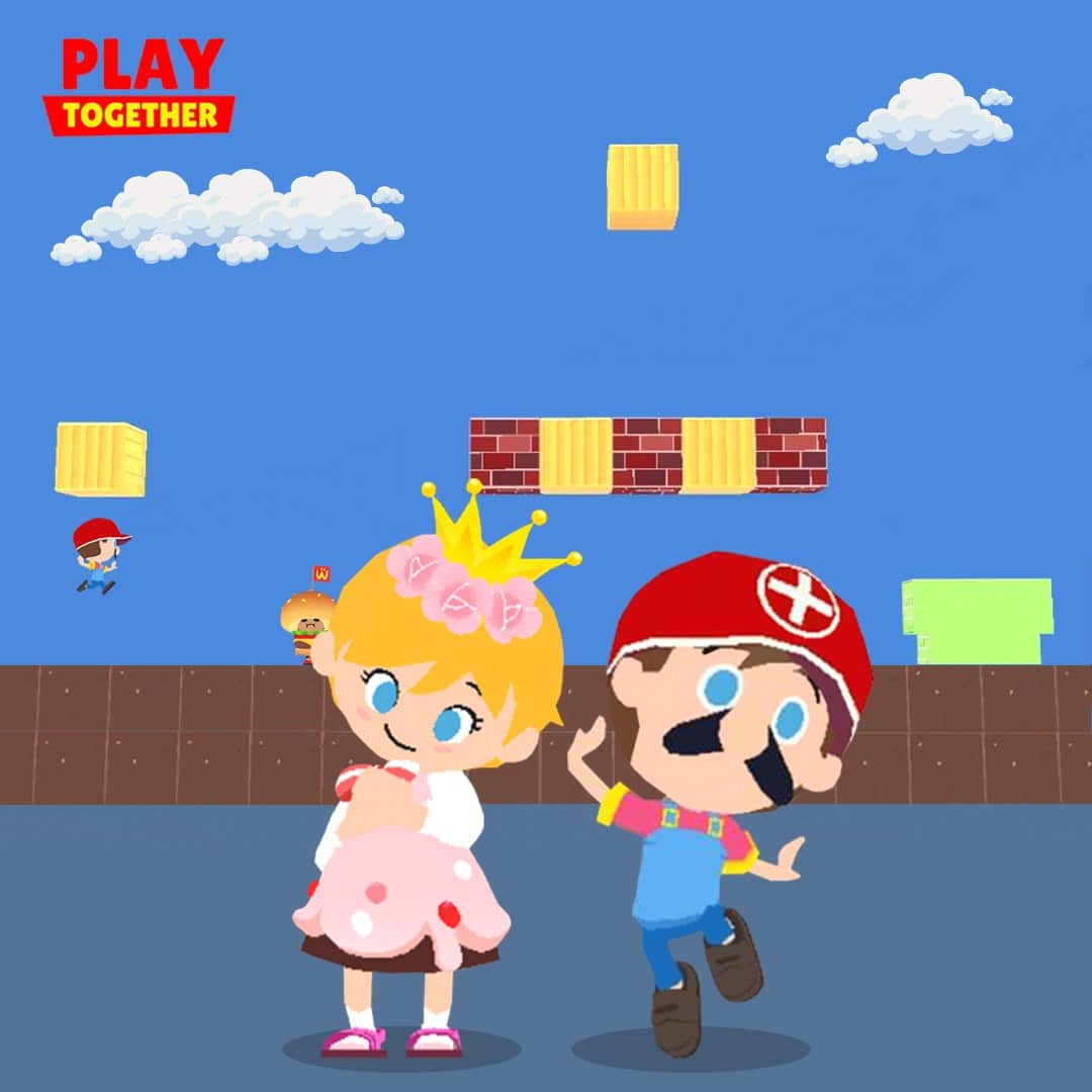 Hình trò chơi Play Together chibi dễ thương cute