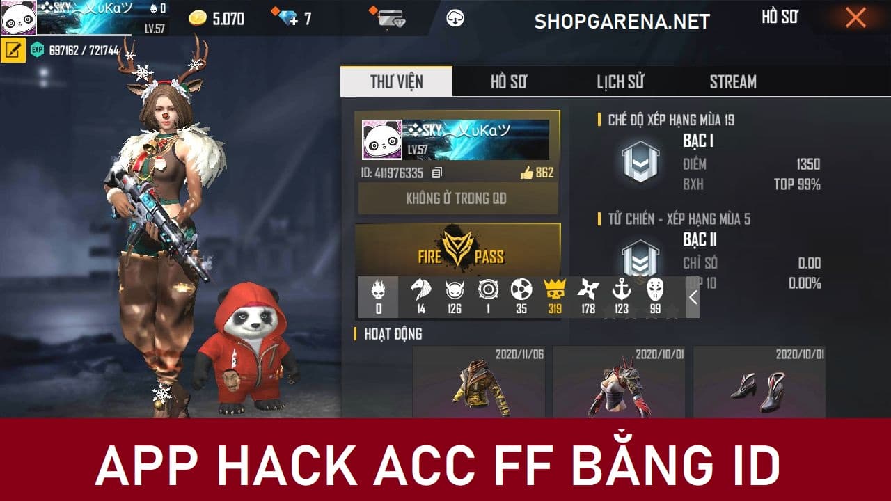 App Hack Acc FF Bang ID