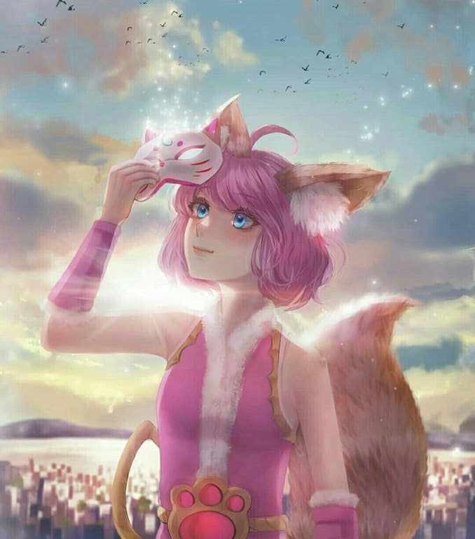 Hình Aya anime cute