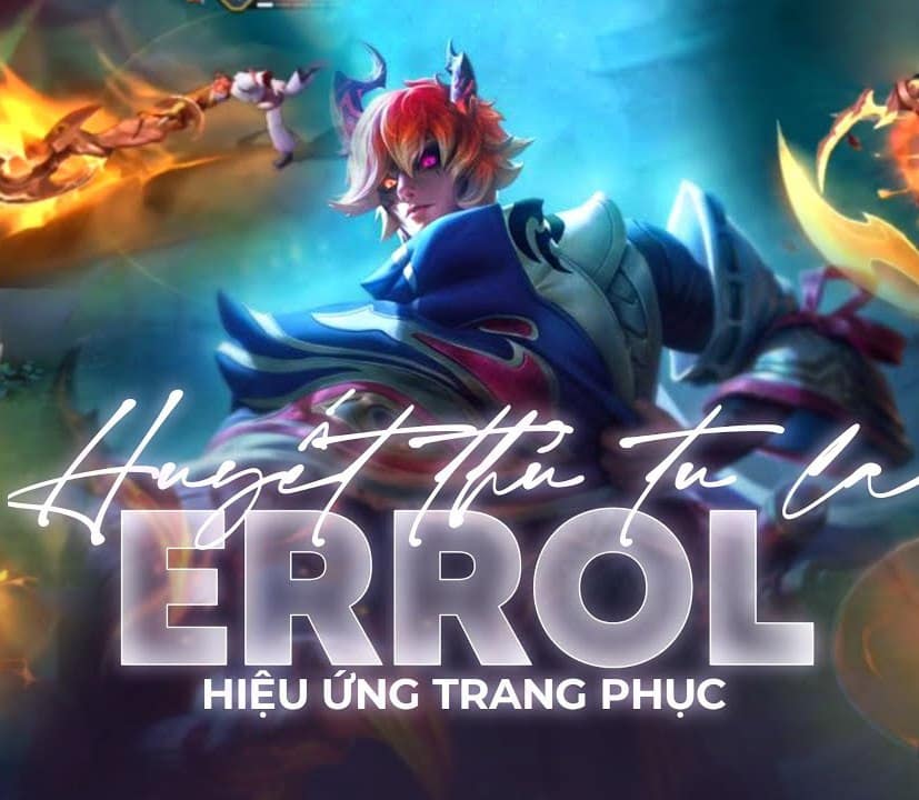 Hình Errol Huyết Thủ Tu La đẹp nhất