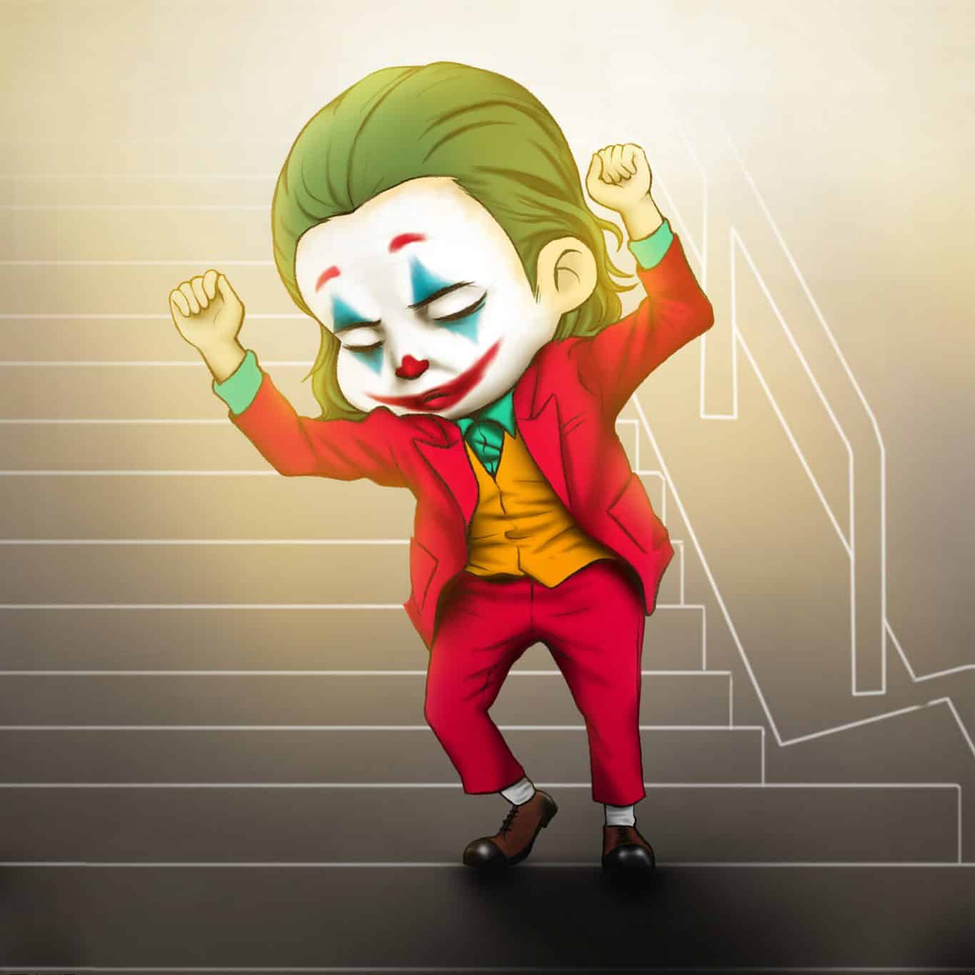 Hình Joker cute chibi