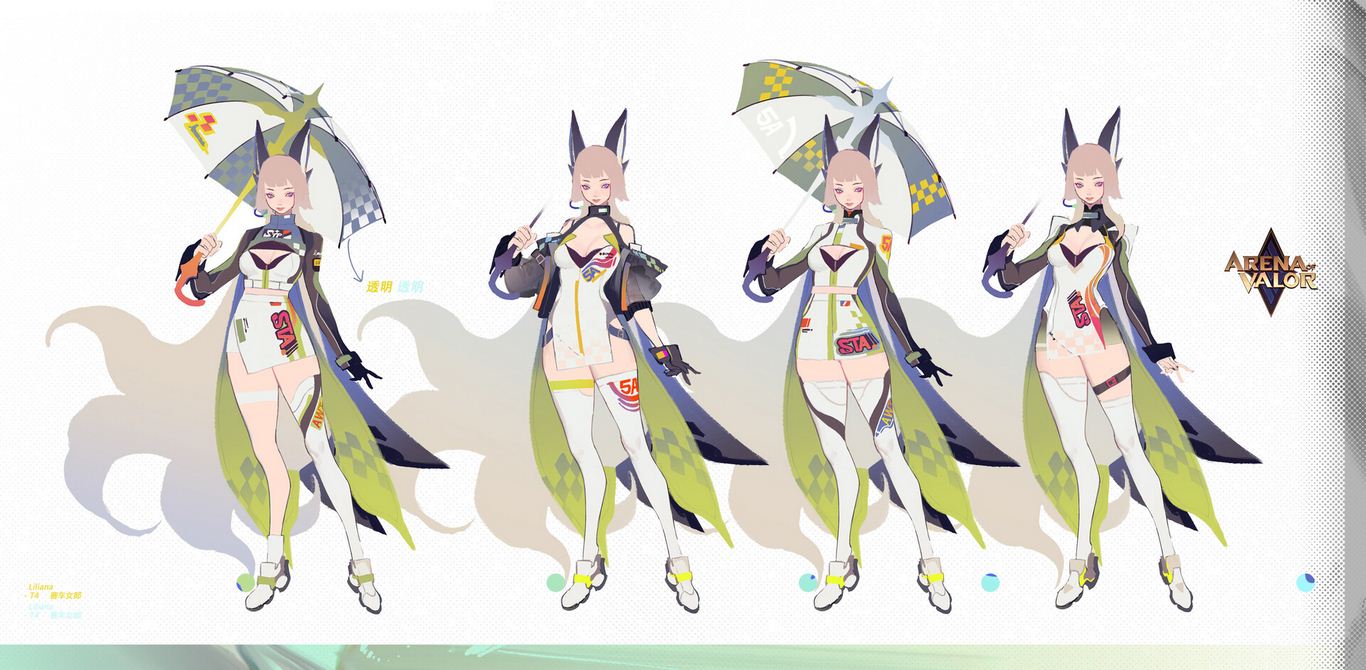 Hình Liliana nữ thần F1 3D