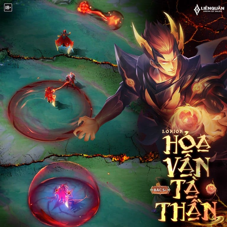 Hình Lorion hỏa vân tà thần 3D