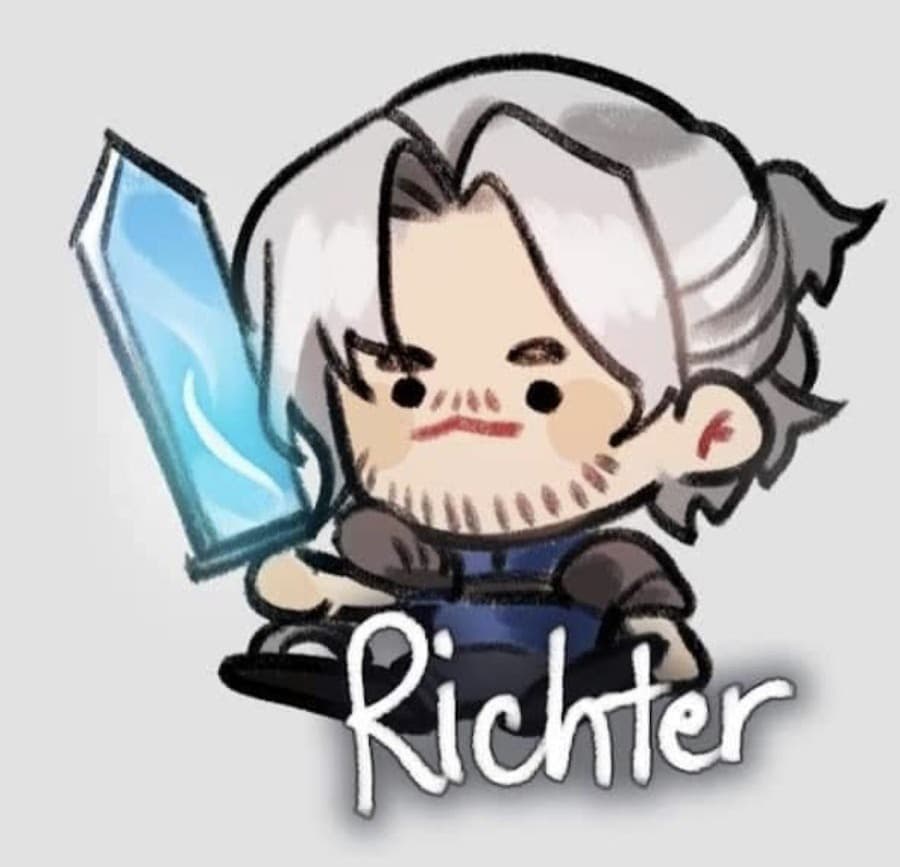 Hình Richter chibi dễ thương nhất