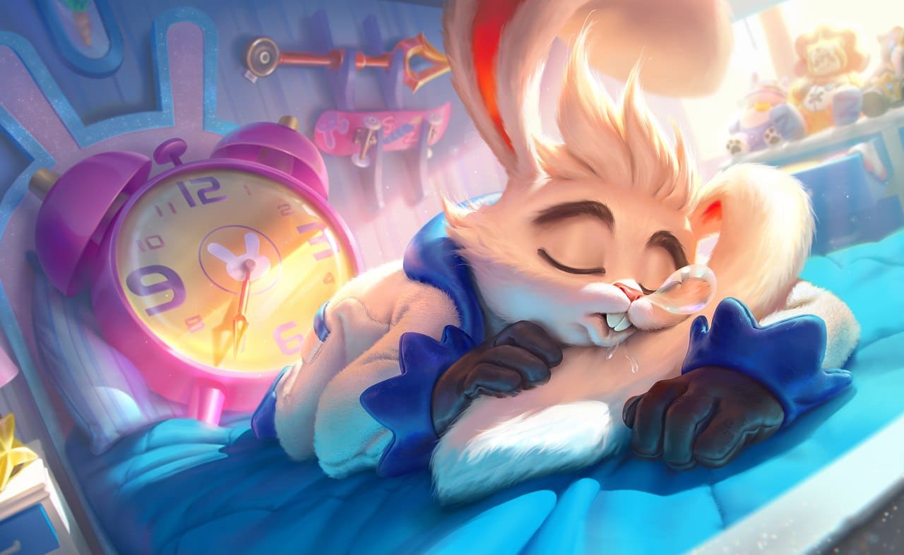 Hình Slimz thỏ nhồi bông