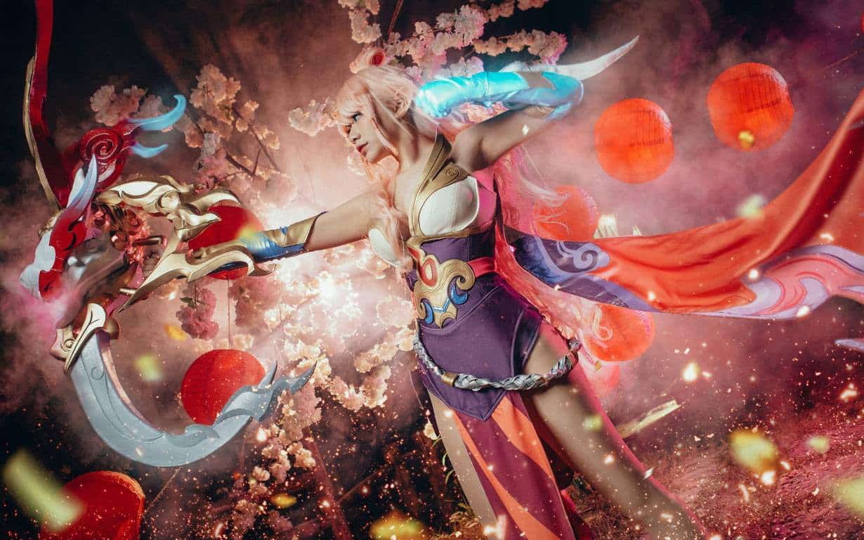 Hình Tel’Annas tân niên vệ thần cosplay