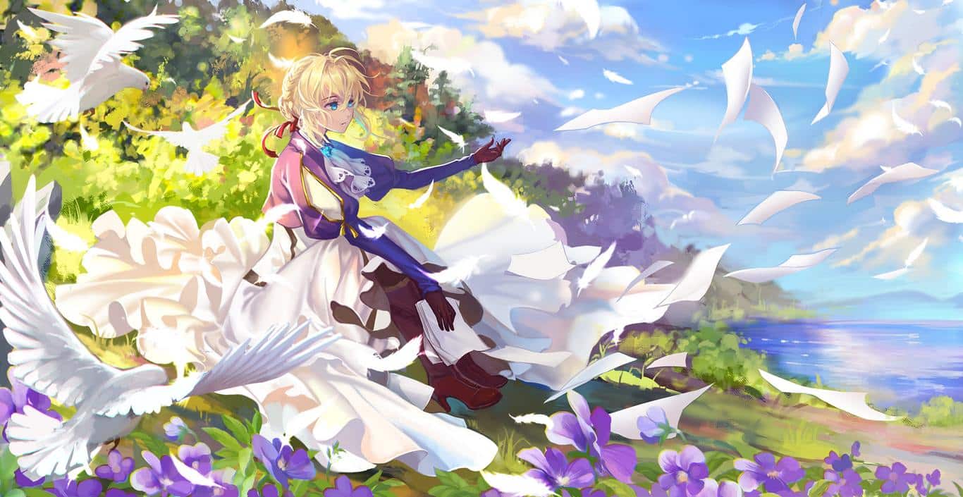 Hình Violet Evergarden 4K