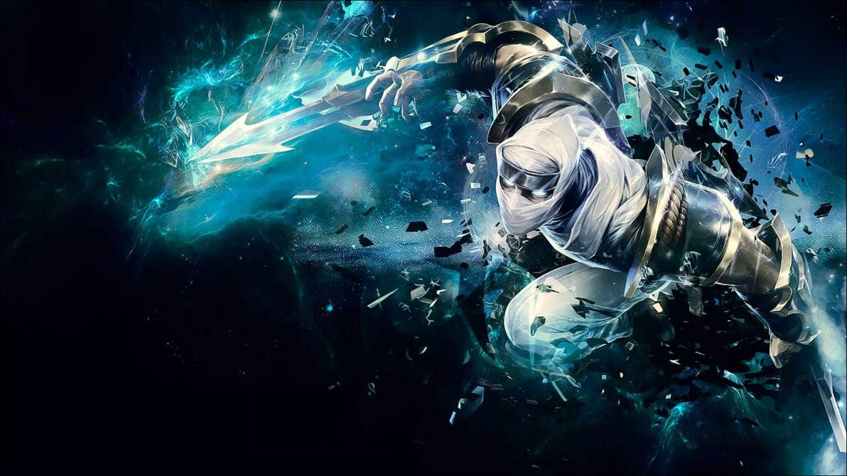 Hình Zed lôi kiếm siêu chất
