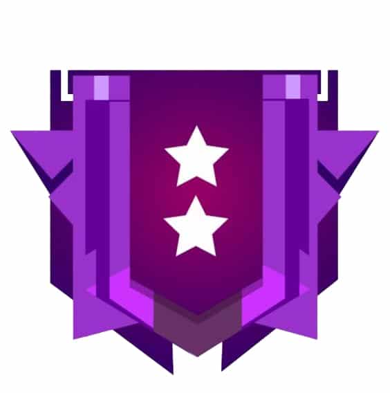 Hình ảnh rank Kim Cương Free Fire bậc II