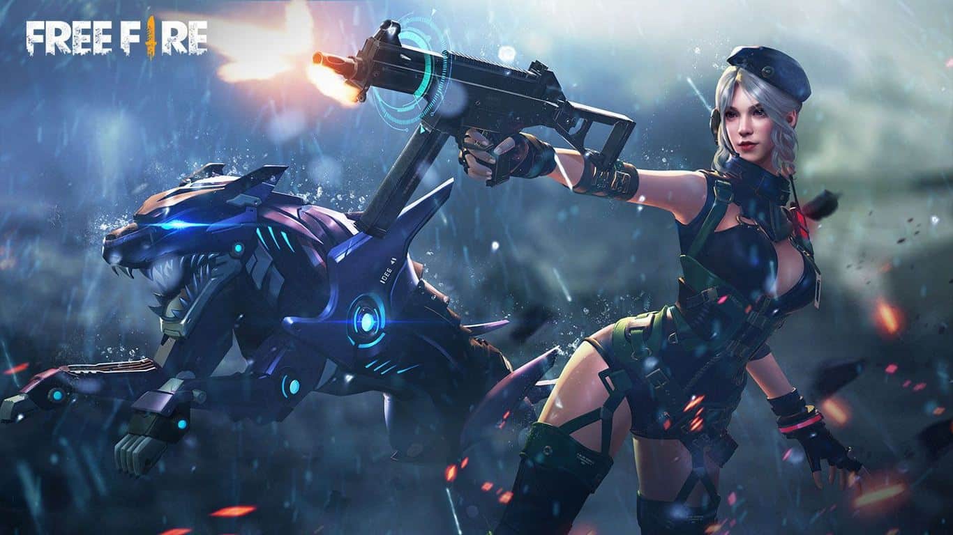 Hình nền Free Fire nữ cute 3D