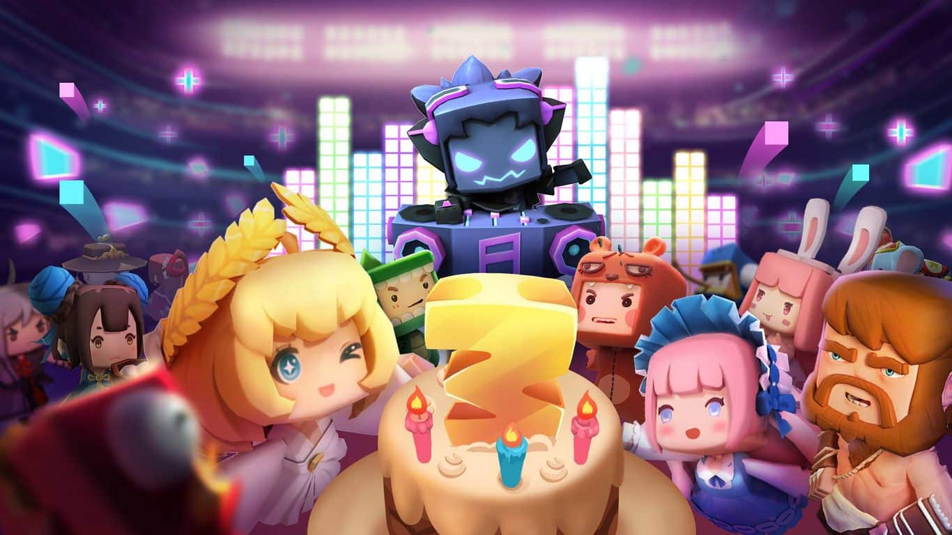 Hình nền Mini World cute dễ thương