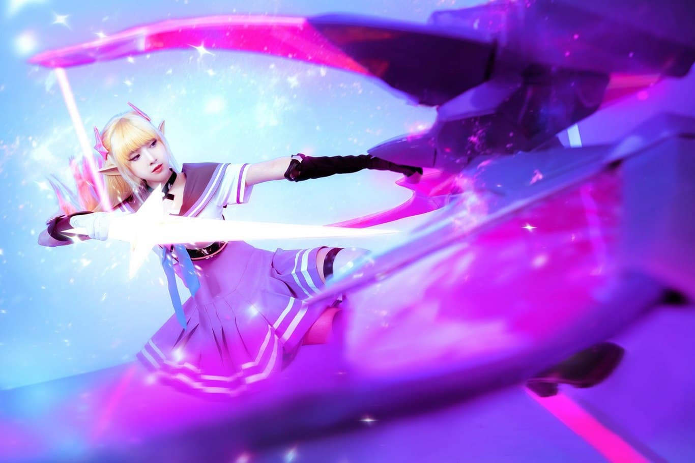 Hình nền Tel’Annas Thứ nguyên vệ thần cho máy tính cosplay