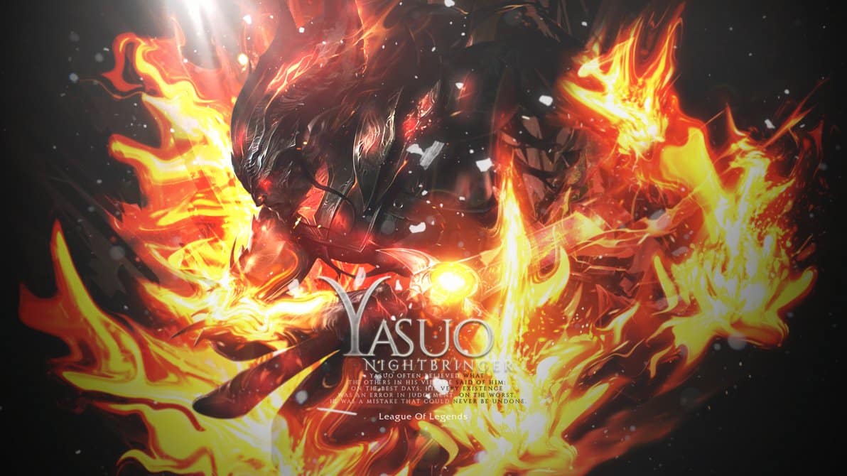 Hình nền Yasuo Ma Kiếm 4K siêu chất