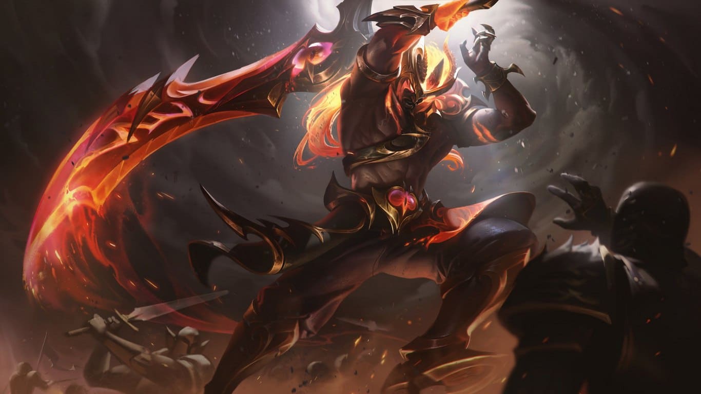 Hình nền máy tính Yasuo Ma Kiếm 3D