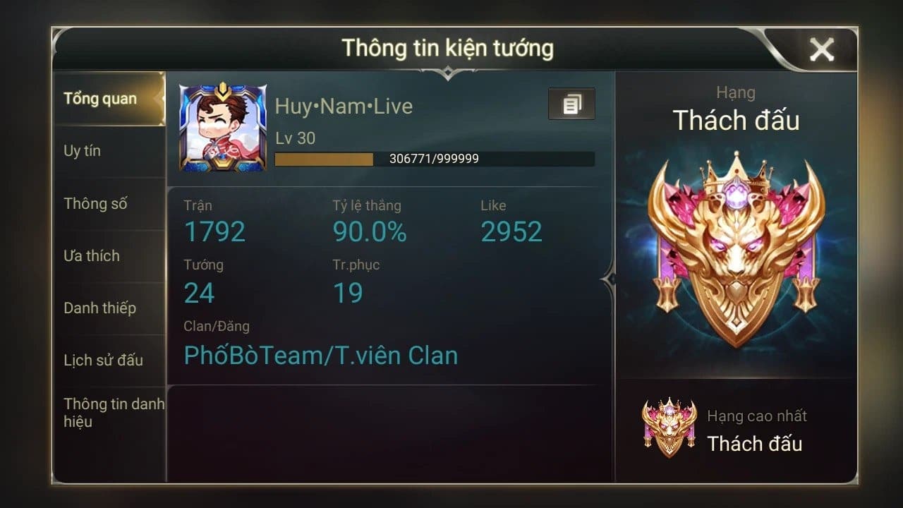 Hình rank Thách Đấu Liên Quân mùa 22 mới nhất
