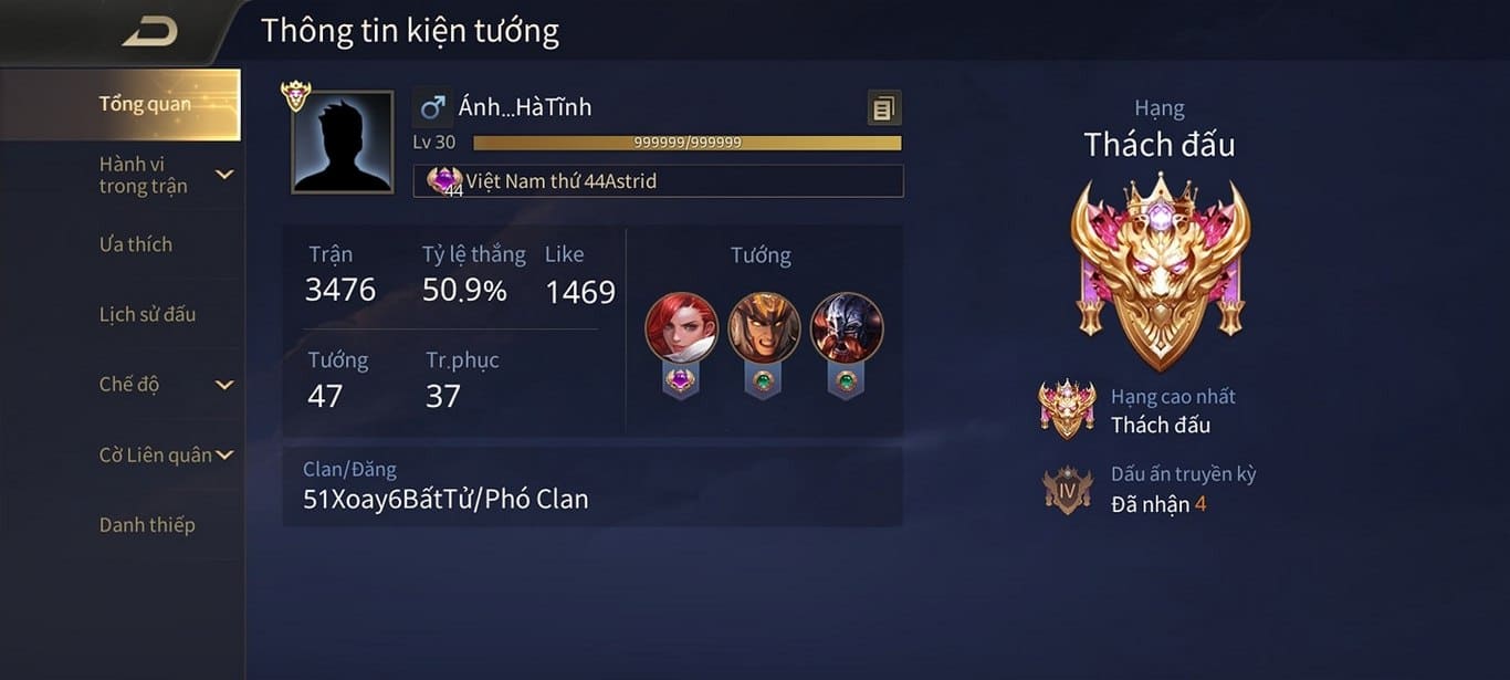 Hình rank Thách Đấu Liên Quân mùa 22