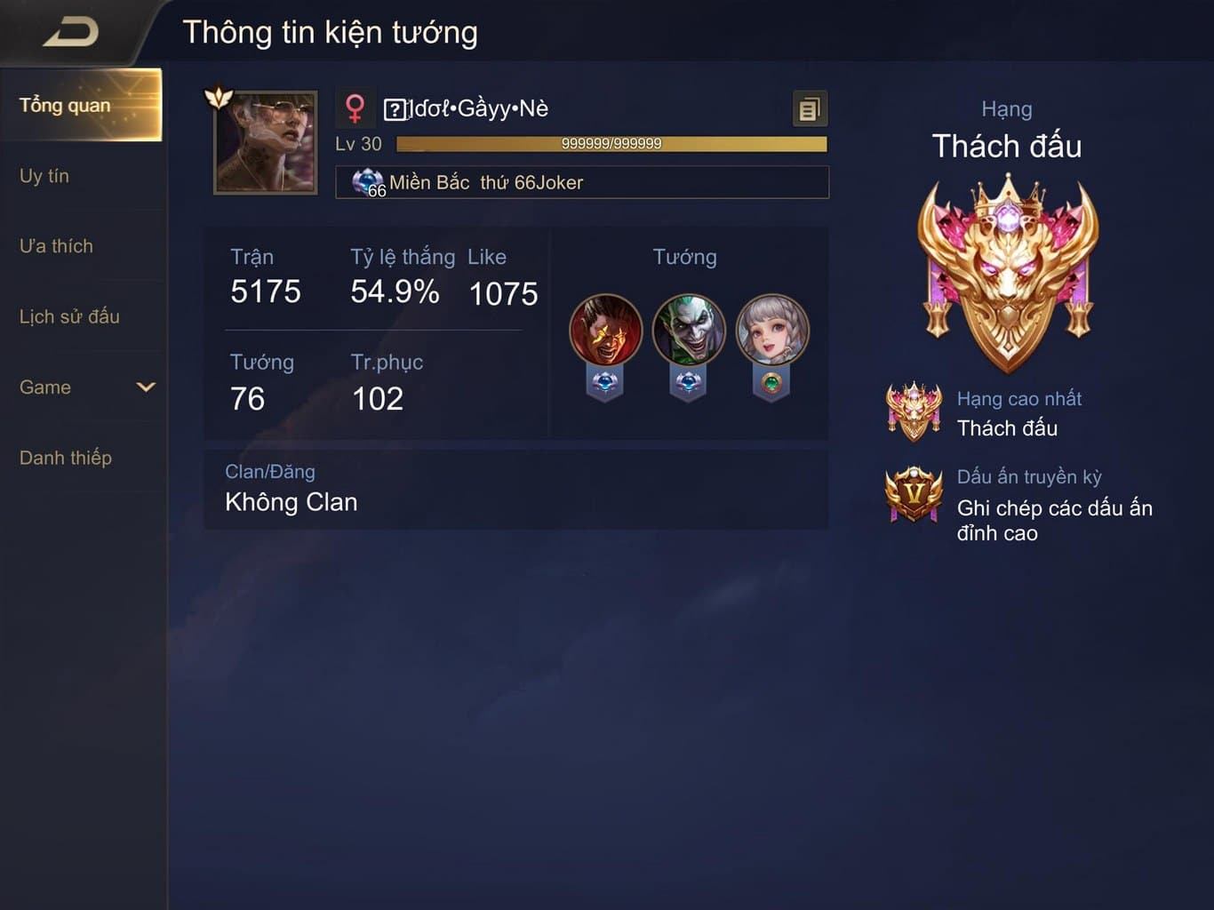 Hình rank Thách Đấu Liên Quân mùa thứ 22