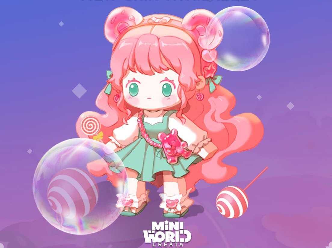 Hình skin Mini World anime