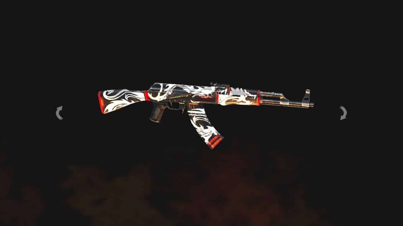 Hình súng Free Fire nâng cấp cực ngầu
