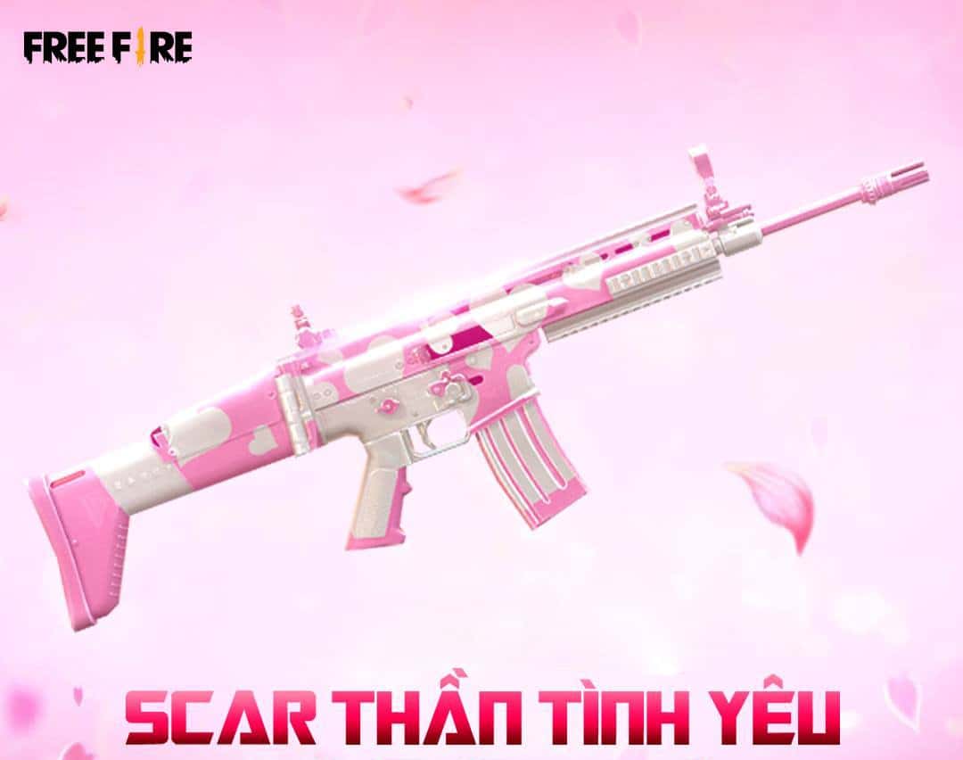 Hình súng Free Fire nâng cấp đẹp nhất