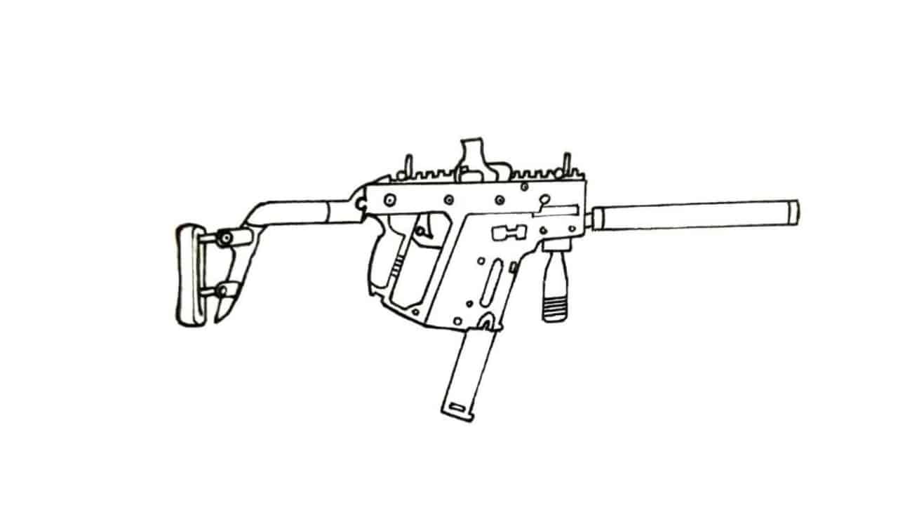 Hình tô màu súng Free Fire mới nhất