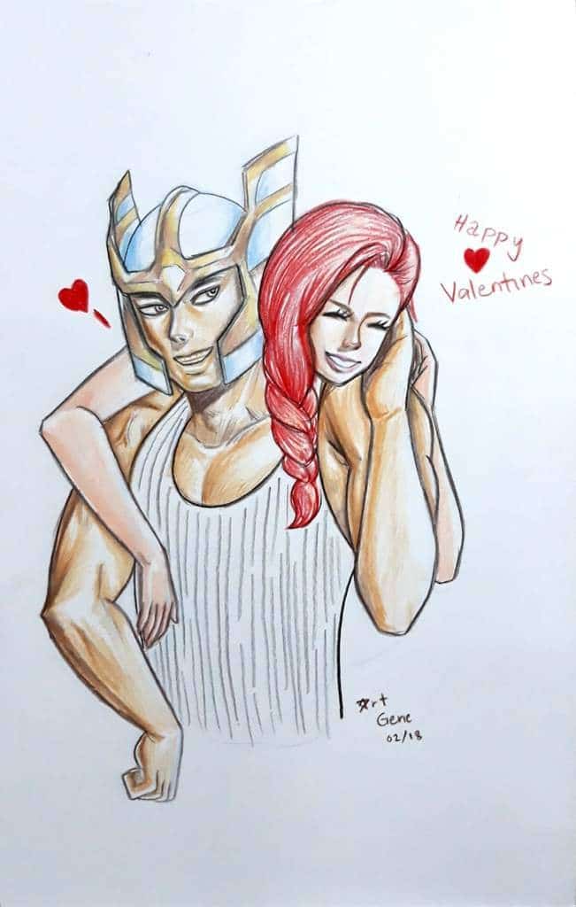 Hình vẽ Thane Liên Quân fan art