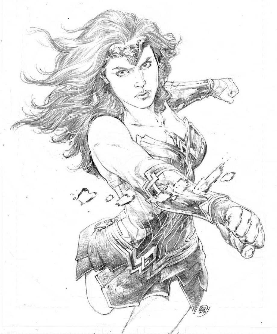 Hình vẽ Wonder Woman Liên Quân đẹp mới nhất
