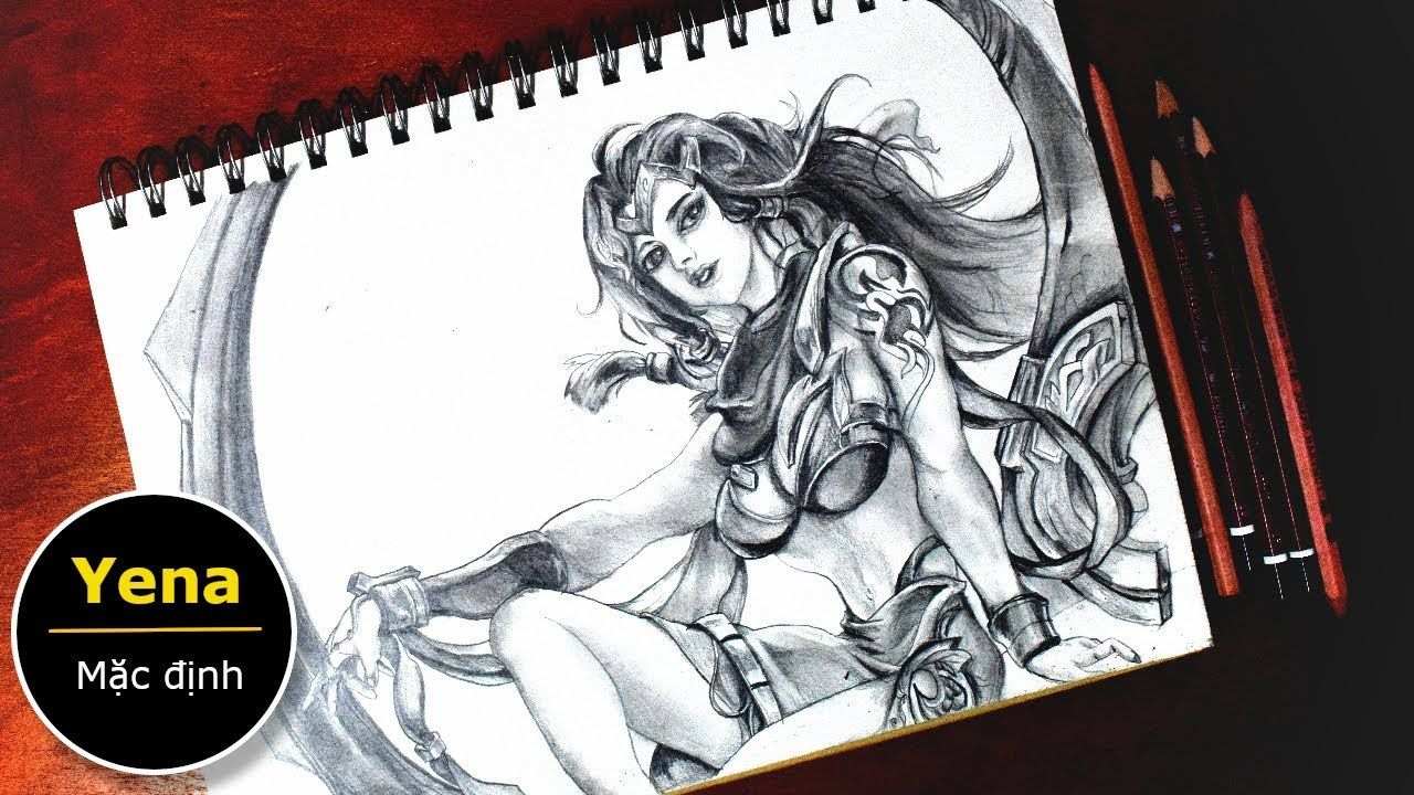 Hình vẽ Yena Liên Quân đẹp nhất