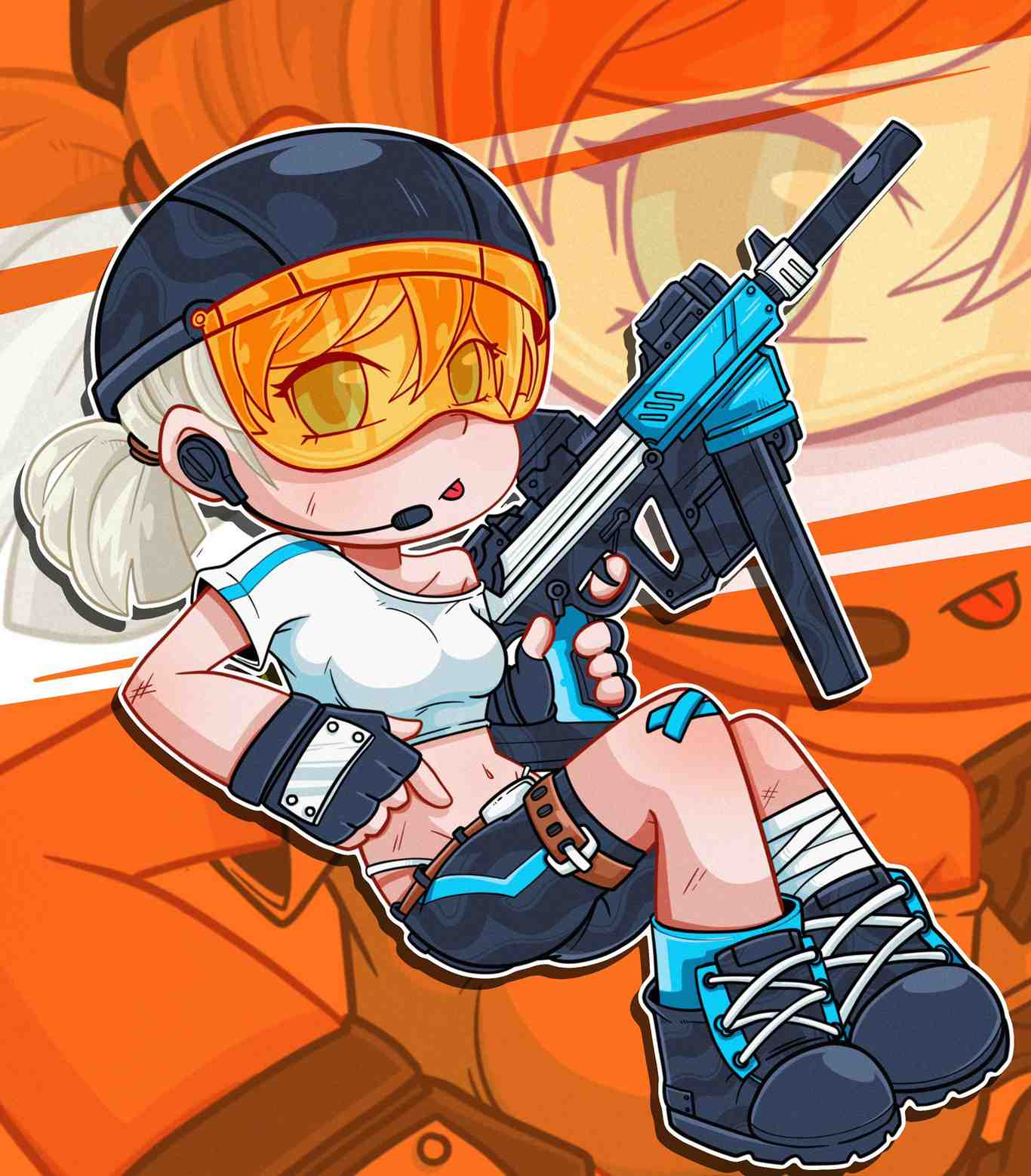 Những hình Free Fire chibi đẹp nhất cute