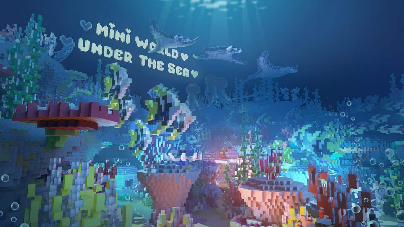 Những hình Mini World đẹp dễ thương